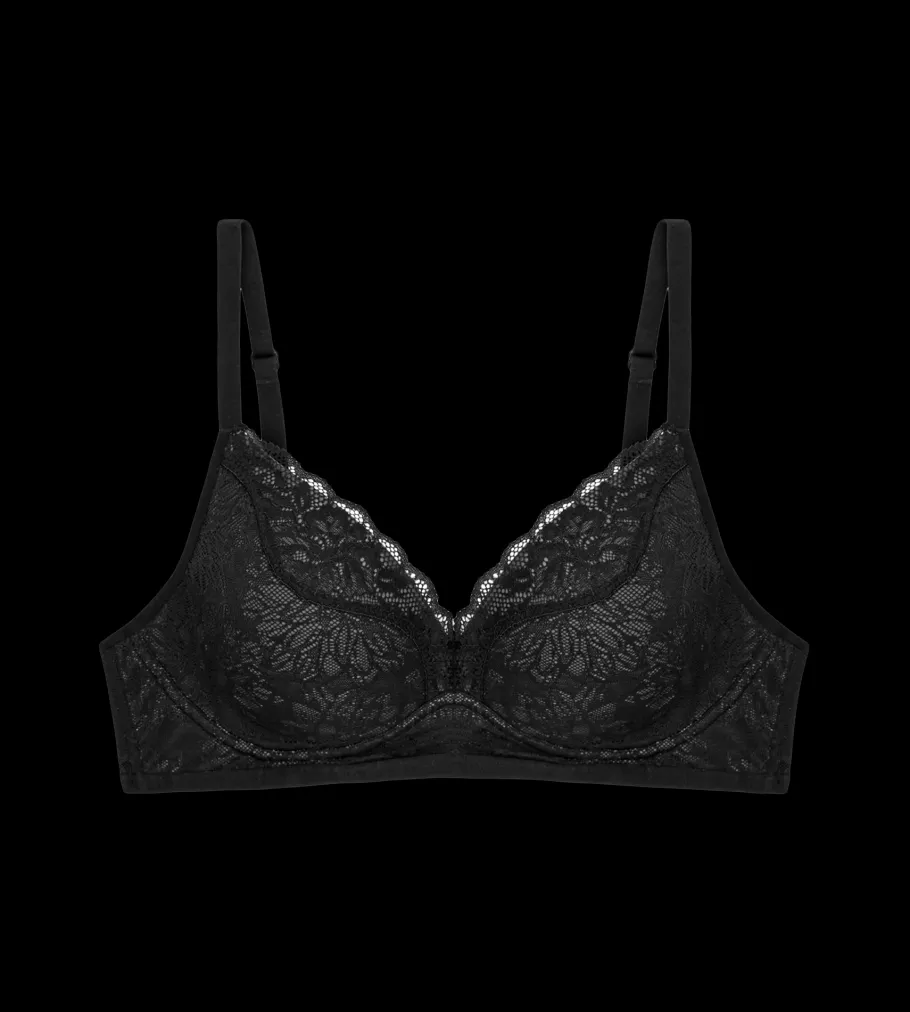 Non-wired Bras|Padded Bras>Triumph FIT SMART Black