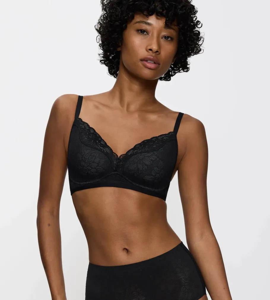 Non-wired Bras|Padded Bras>Triumph FIT SMART Black
