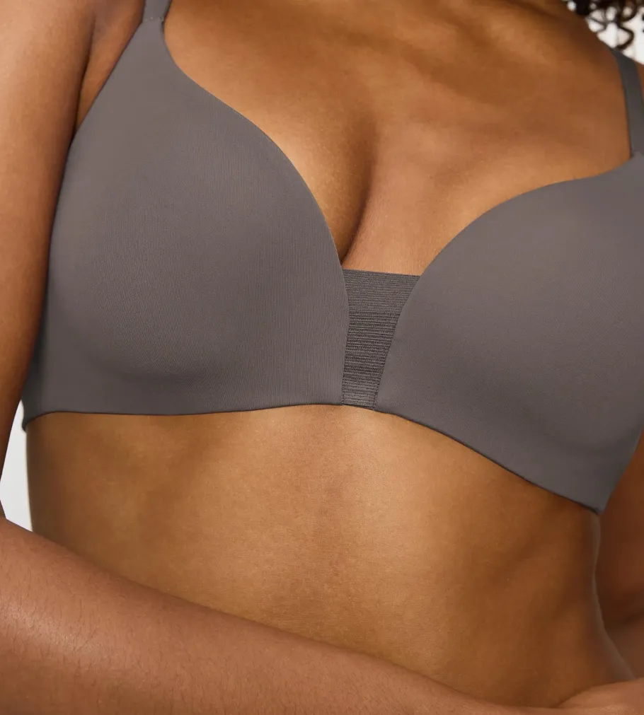 Fuller Cups|Non-wired Bras>Triumph FLEX SMART PigeonGrey