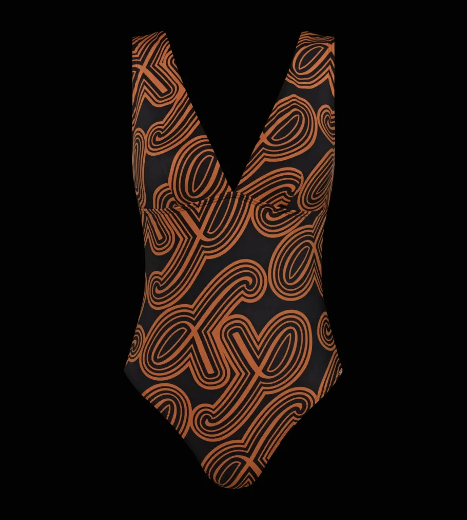 Swimsuits>Triumph FLEX SMART SUMMER Brown-DarkCombination