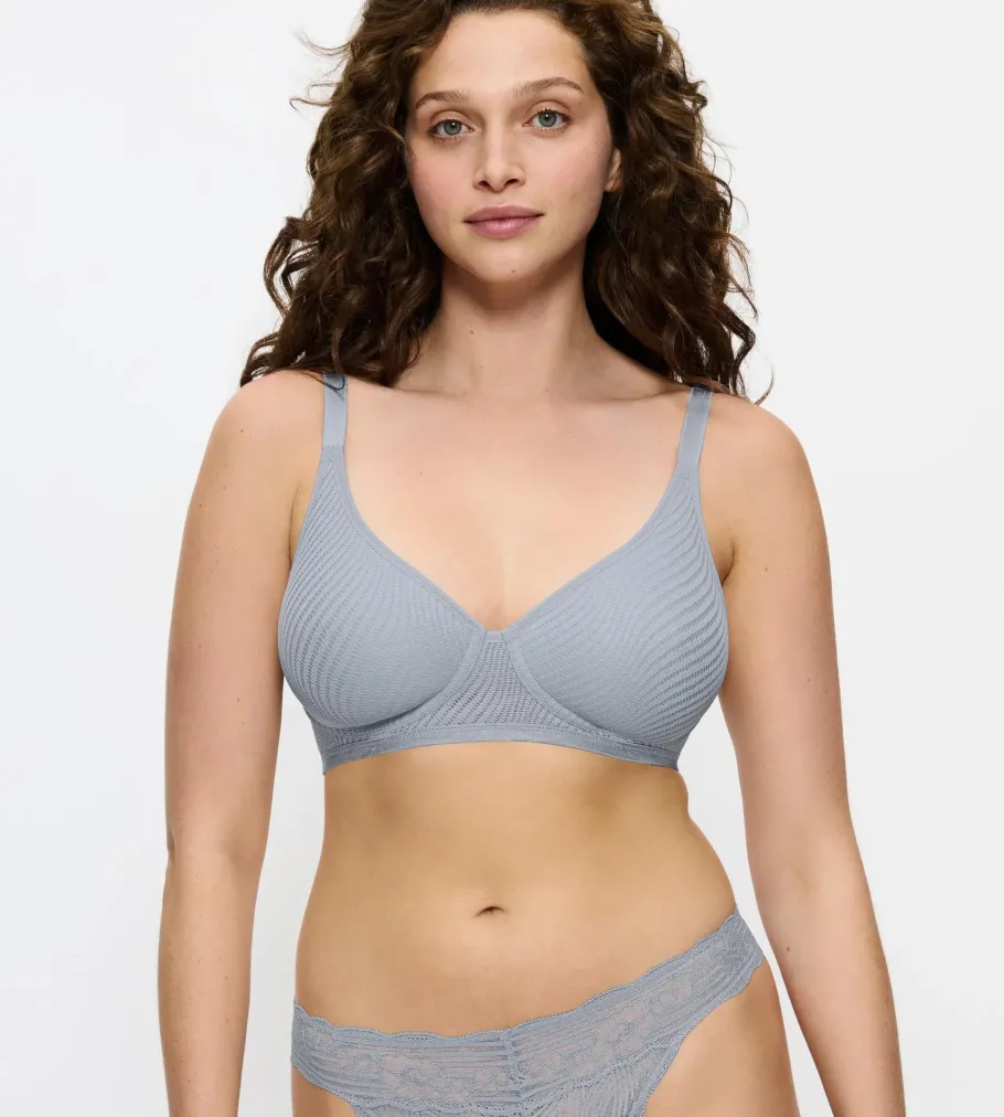 Fuller Cups|Non-wired Bras>Triumph HARMONY SPOTLIGHT Eggshellblue