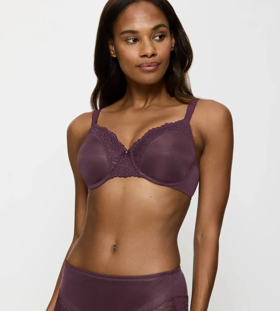 Minimizer Bras|Fuller Cups>Triumph LADYFORM SOFT PurpleDusk