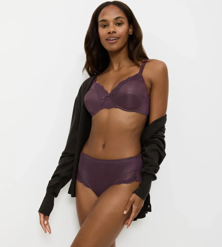 Minimizer Bras|Fuller Cups>Triumph LADYFORM SOFT PurpleDusk