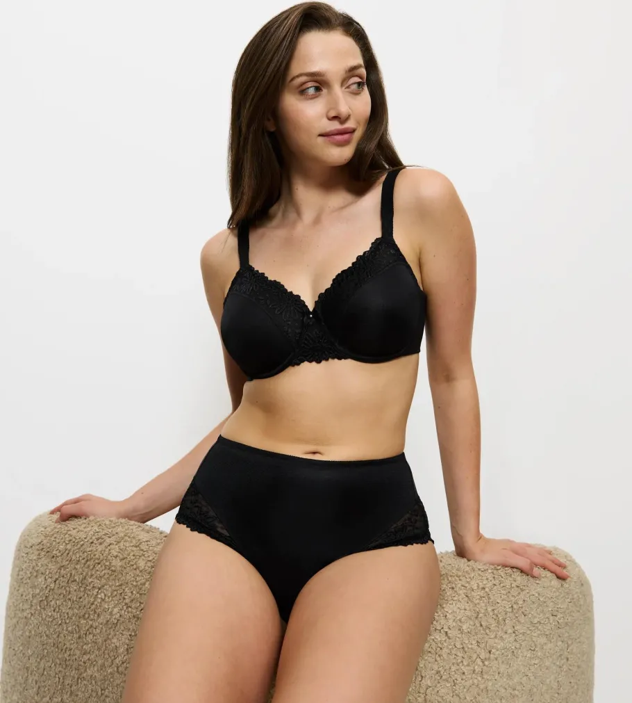High Waisted>Triumph LADYFORM SOFT Black