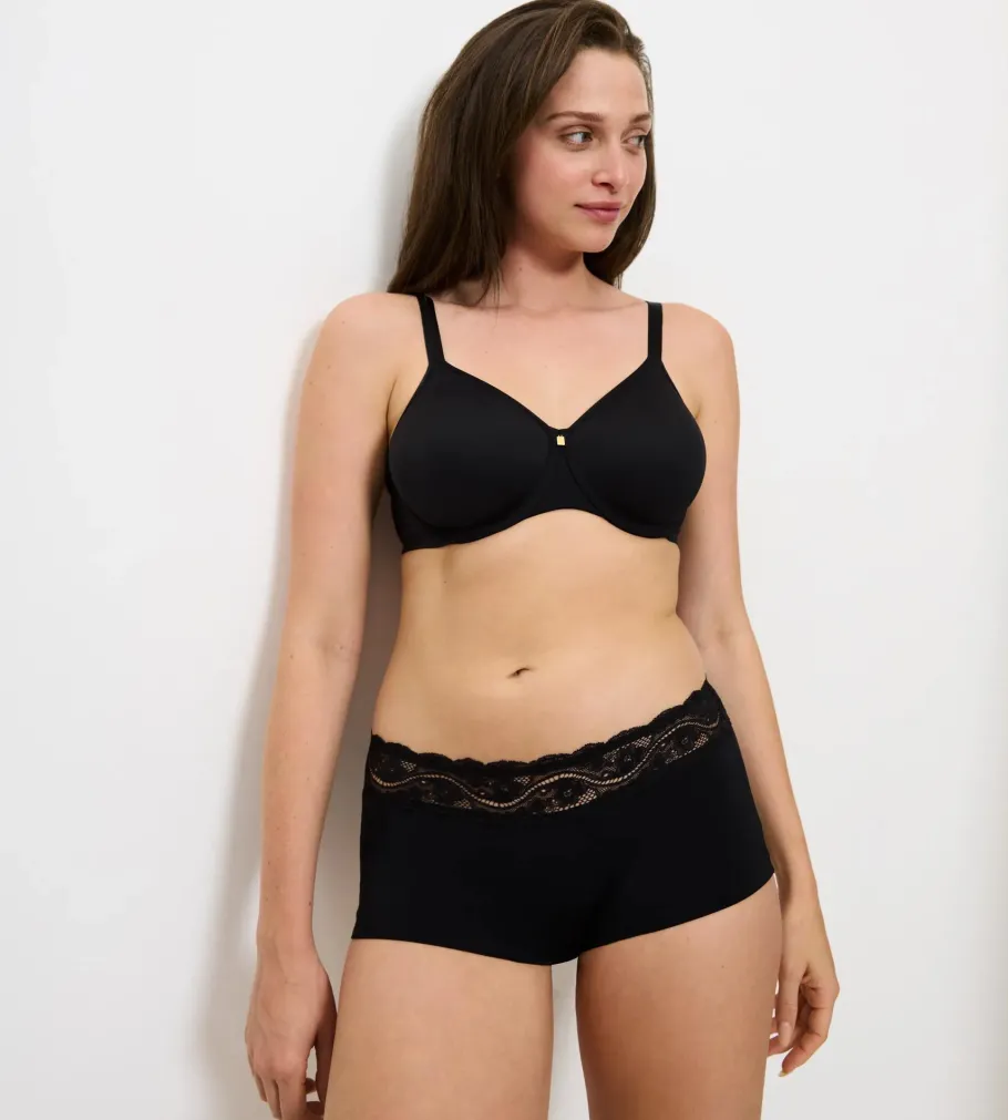 High Waisted>Triumph LOVELY MICRO Black