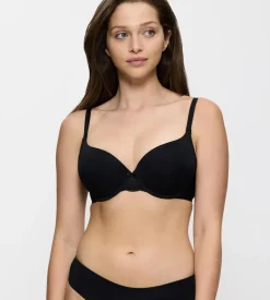 Fuller Cups|Underwired Bras>Triumph LOVELY MICRO Black