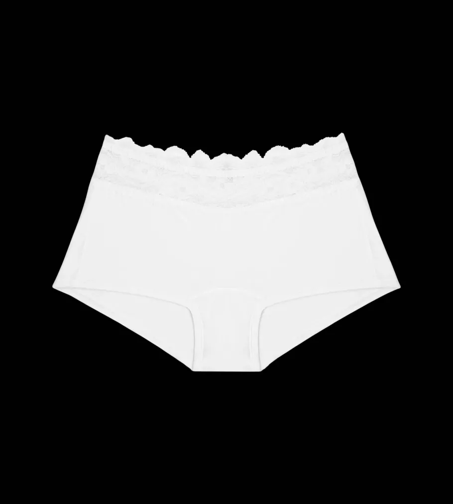 High Waisted>Triumph LOVELY MICRO White