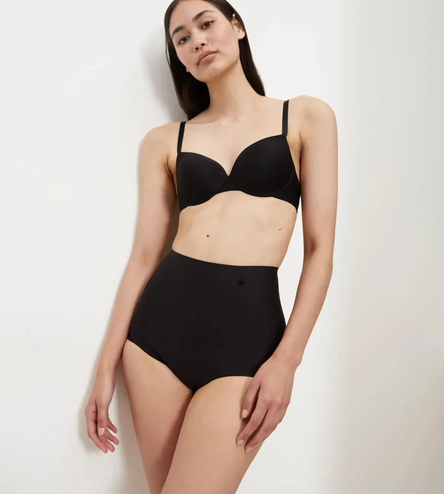 High Waisted|Panty Girdles>Triumph MEDIUM SHAPING SERIES Black