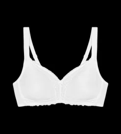 Fuller Cups|Non-wired Bras>Triumph MODERN LACE+COTTON White