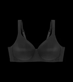 Non-wired Bras|Padded Bras>Triumph MODERN SOFT+COTTON Black