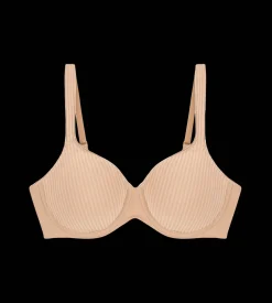 Fuller Cups|Underwired Bras>Triumph MODERN SOFT+COTTON NeutralBeige