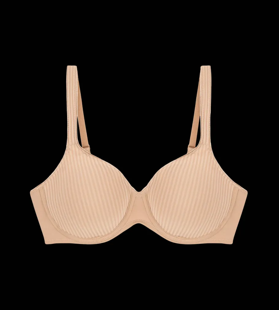 Fuller Cups|Underwired Bras>Triumph MODERN SOFT+COTTON NeutralBeige