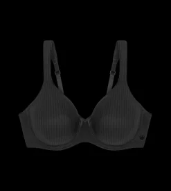 Fuller Cups|Underwired Bras>Triumph MODERN SOFT+COTTON Black