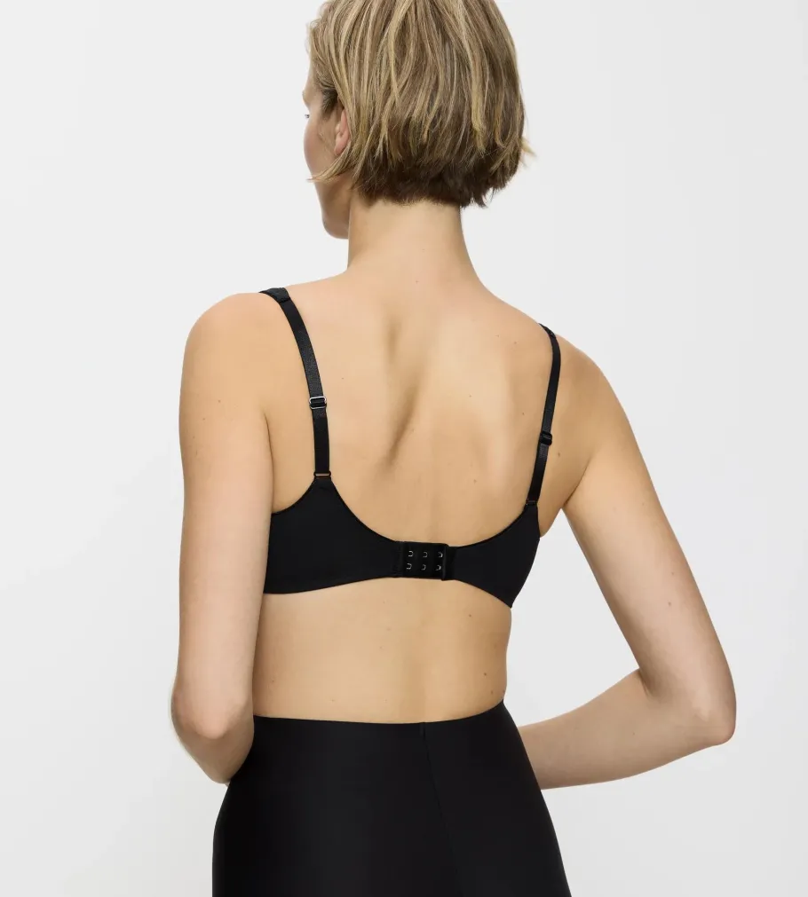 Fuller Cups|Underwired Bras>Triumph MODERN SOFT+COTTON Black
