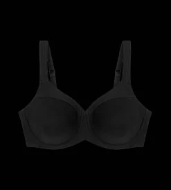 Minimizer Bras|Fuller Cups>Triumph MODERN SOFT+COTTON Black