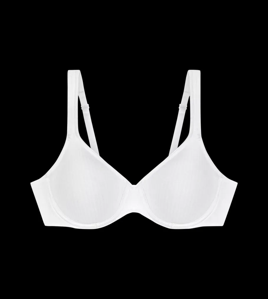 Fuller Cups|Underwired Bras>Triumph MODERN SOFT+COTTON White