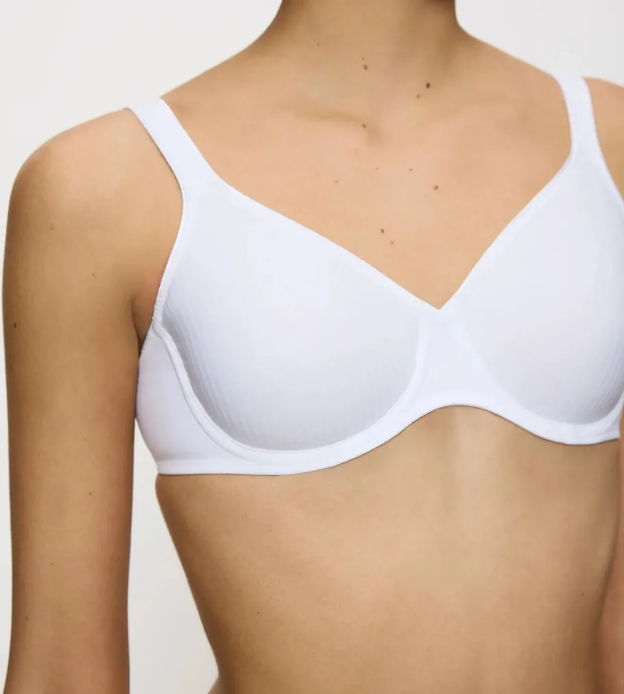 Fuller Cups|Underwired Bras>Triumph MODERN SOFT+COTTON White