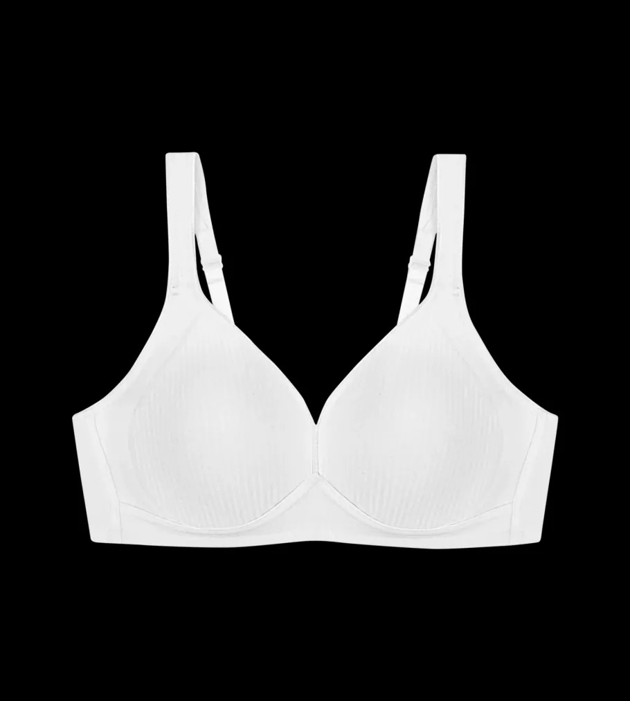Fuller Cups|Non-wired Bras>Triumph MODERN SOFT+COTTON White