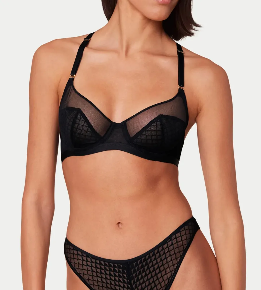 Underwired Bras|Unpadded Bras>Triumph MYSTERIOUS SPOTLIGHT Black