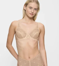 Fuller Cups|Underwired Bras>Triumph O - LIGHT PAONETTE T NudeBeige
