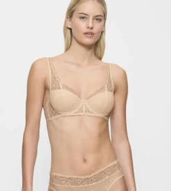 Fuller Cups|Underwired Bras>Triumph O - LIGHT PAONETTE T NudeBeige