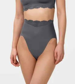 High Waisted|Shapewear>Triumph O-VELVETEEN SENSATION DolphinGrey