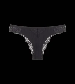 String, Brazilian|Seamless>Triumph PEONY FLORALE Black