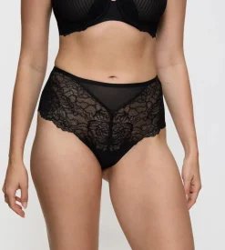 High Waisted|Panty Girdles>Triumph PEONY FLORALE Black