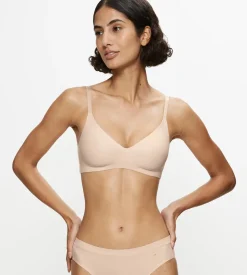 Fuller Cups|Non-wired Bras>Triumph PURE MICRO CameoBeige