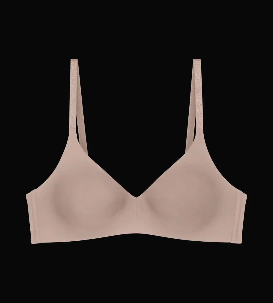 Fuller Cups|Non-wired Bras>Triumph PURE MICRO CafeLatte