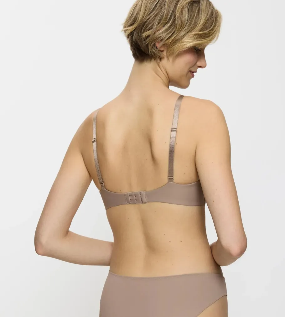 Fuller Cups|Non-wired Bras>Triumph PURE MICRO CafeLatte