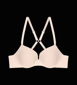 Fuller Cups|Underwired Bras>Triumph PURE MICRO CameoBeige