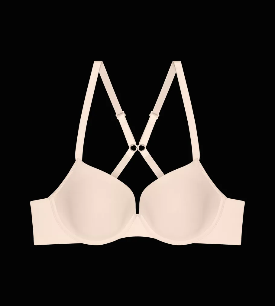 Fuller Cups|Underwired Bras>Triumph PURE MICRO CameoBeige