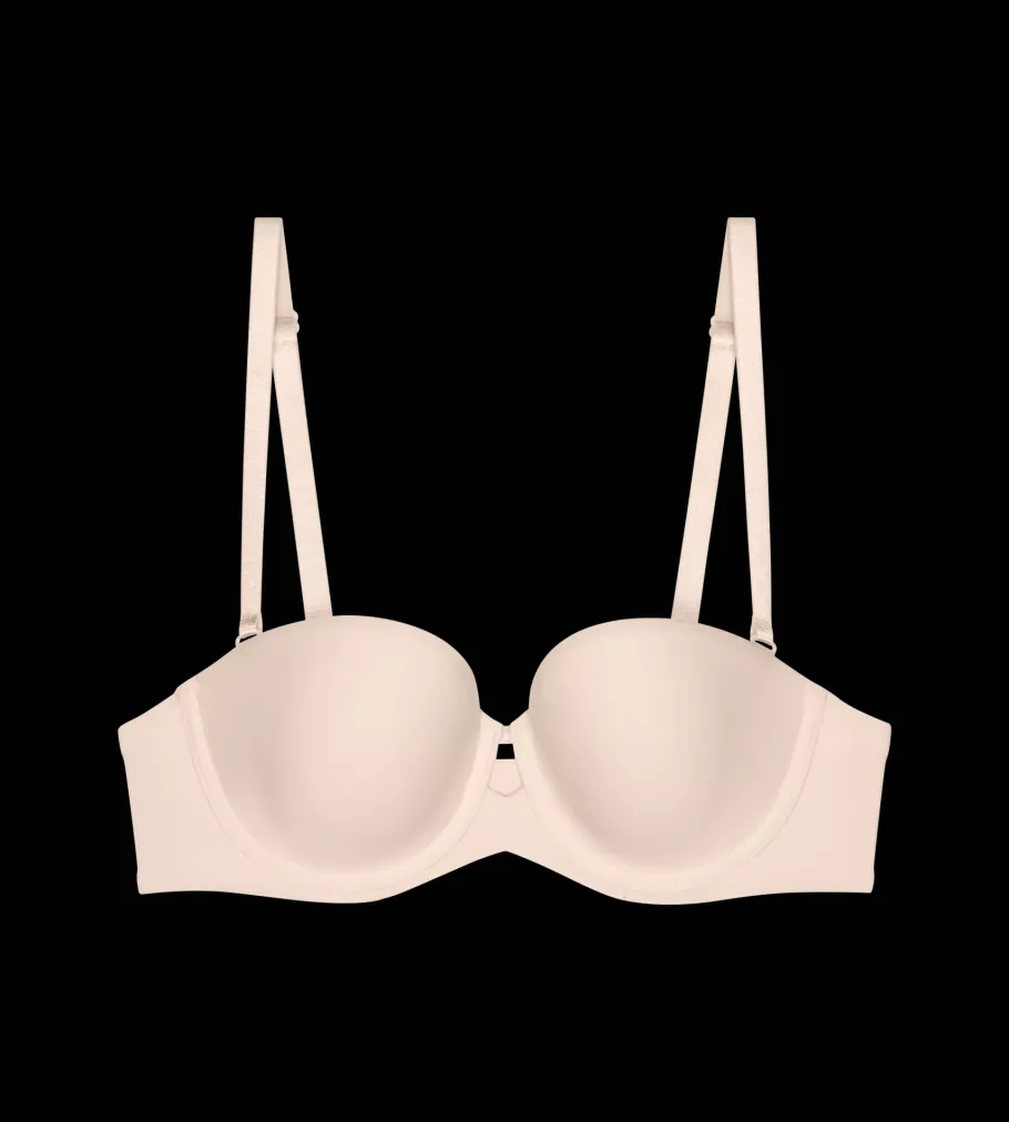 Fuller Cups|Underwired Bras>Triumph PURE MICRO CameoBeige