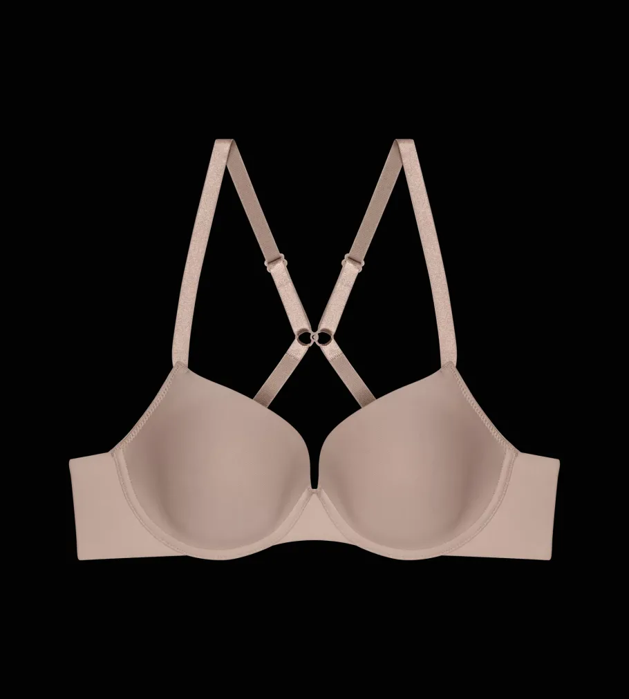 Fuller Cups|Underwired Bras>Triumph PURE MICRO CafeLatte