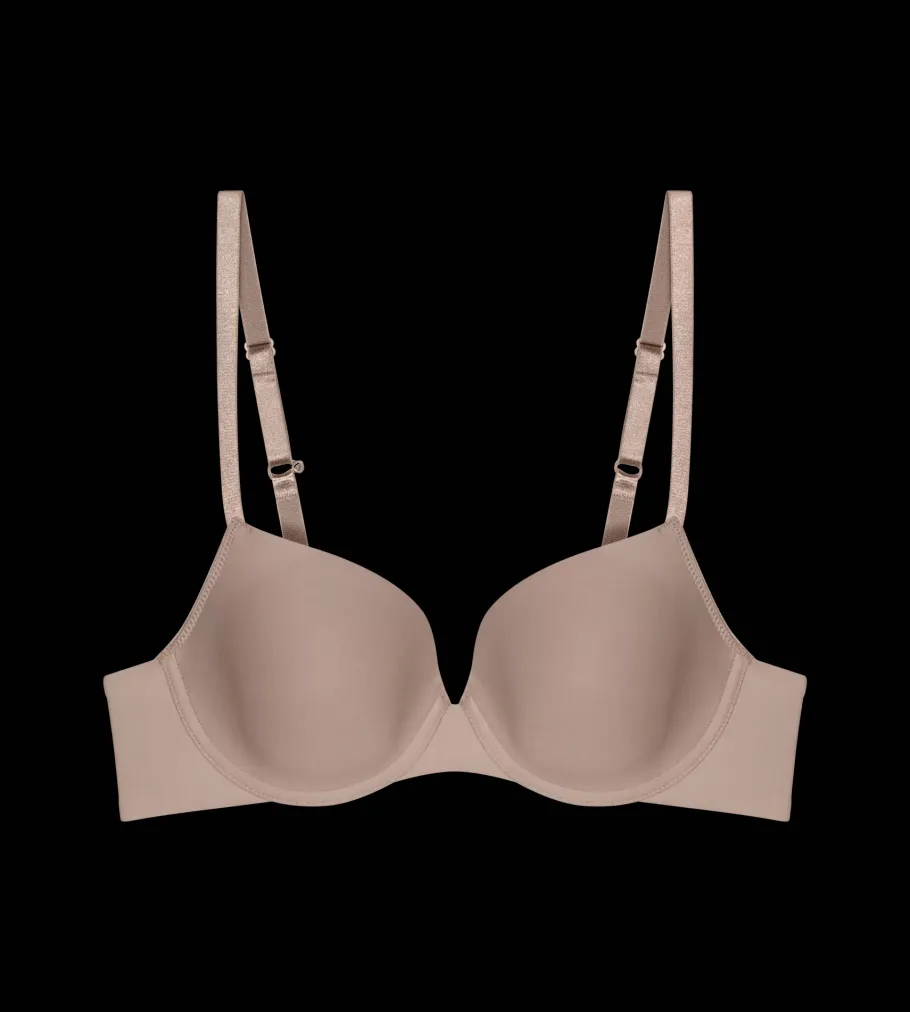 Fuller Cups|Underwired Bras>Triumph PURE MICRO CafeLatte