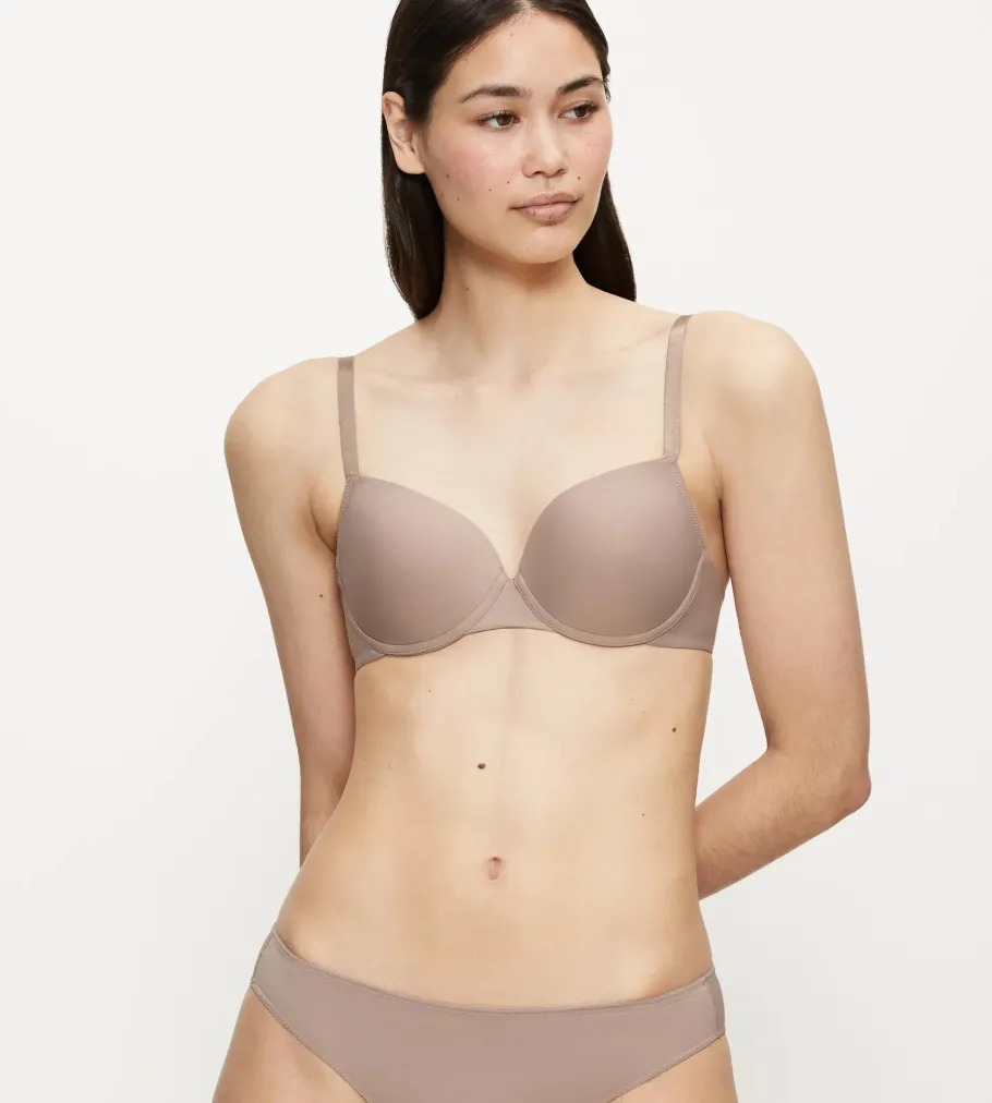 Fuller Cups|Underwired Bras>Triumph PURE MICRO CafeLatte