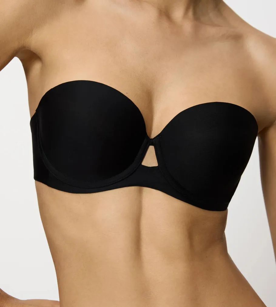 Fuller Cups|Underwired Bras>Triumph PURE MICRO Black