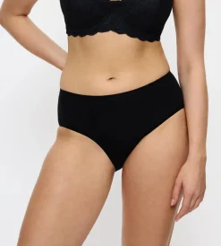 High Waisted>Triumph SENSE OF COTTON Black