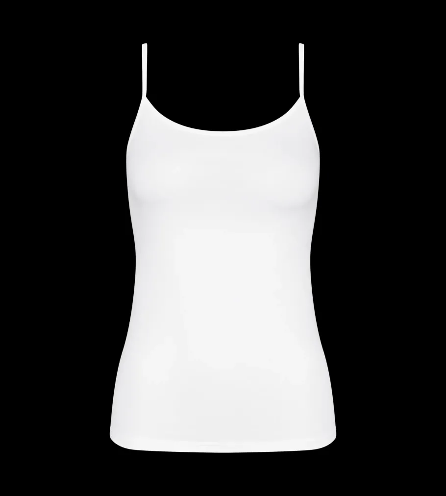 Camisoles, Vests, Tops>Triumph SENSE OF COTTON White