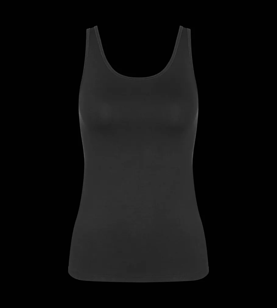 Camisoles, Vests, Tops>Triumph SENSE OF COTTON Black