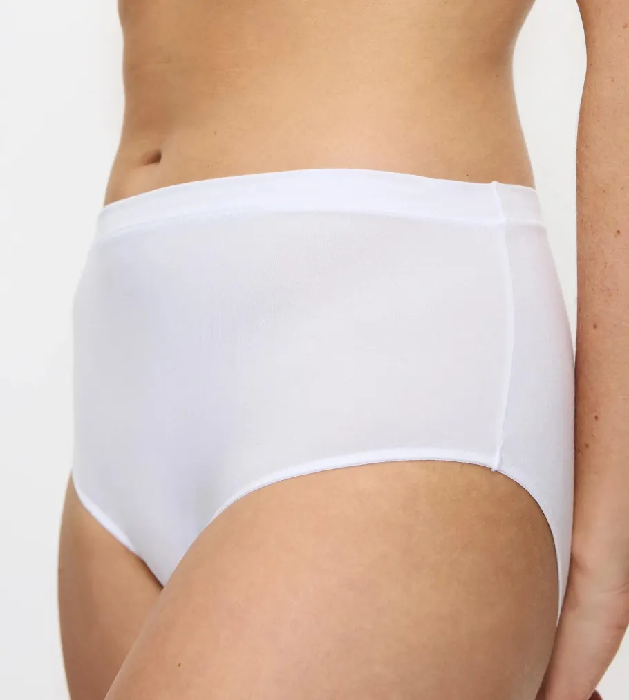 High Waisted>Triumph SENSE OF MODAL White