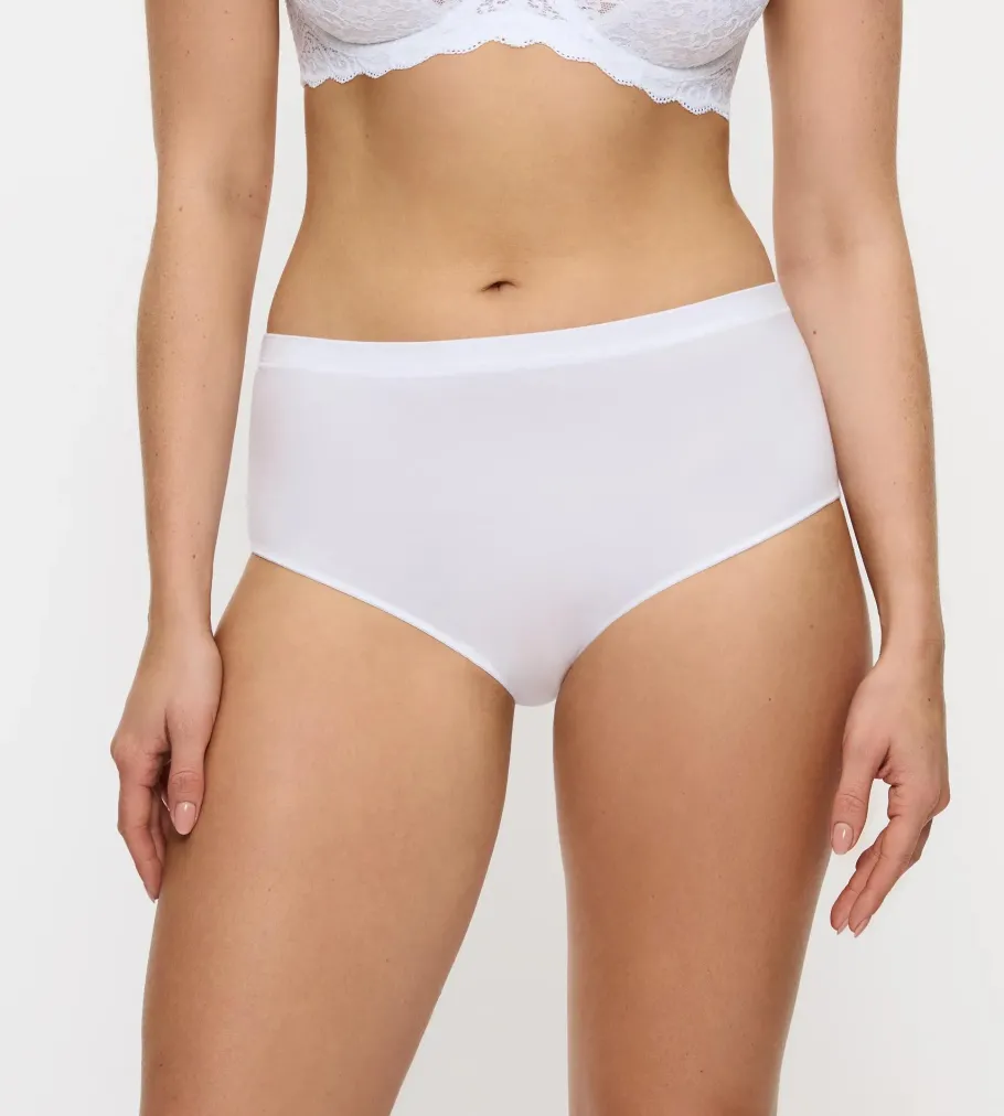 High Waisted>Triumph SENSE OF MODAL White