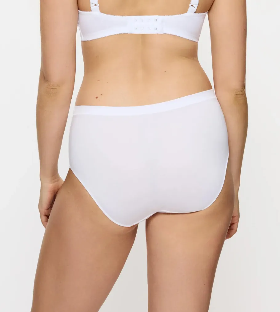 High Waisted>Triumph SENSE OF MODAL White