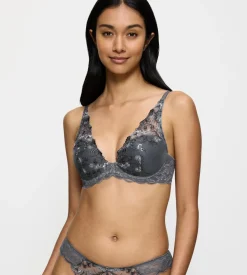 Fuller Cups|Underwired Bras>Triumph SENSUAL SPOTLIGHT PebbleGrey