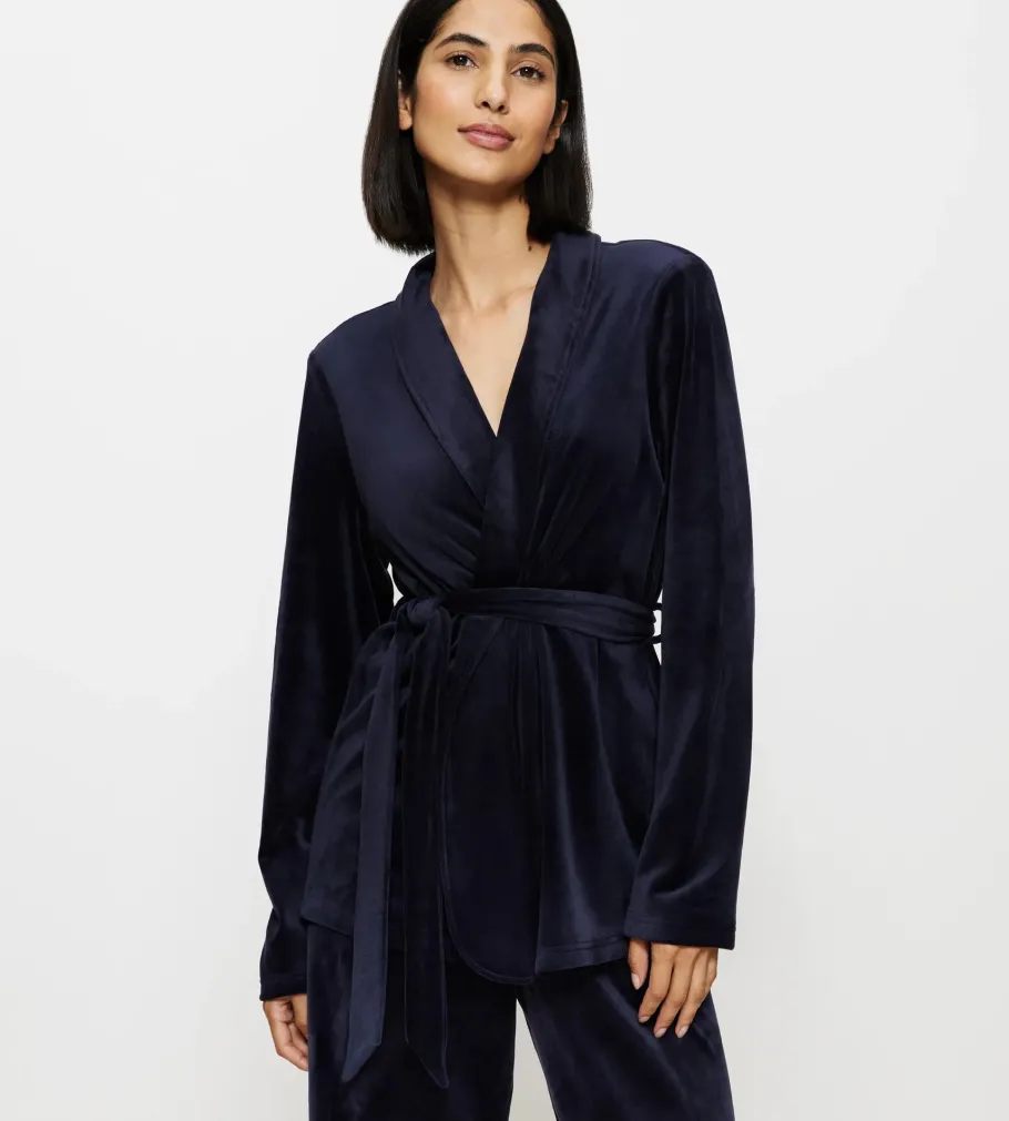 Robes>Triumph SENSUAL VELOUR DarkBlue