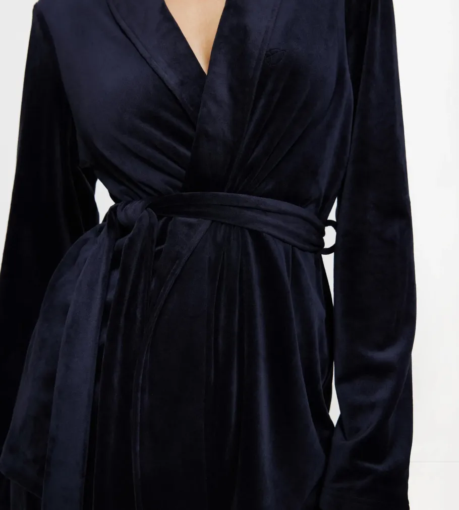 Robes>Triumph SENSUAL VELOUR DarkBlue