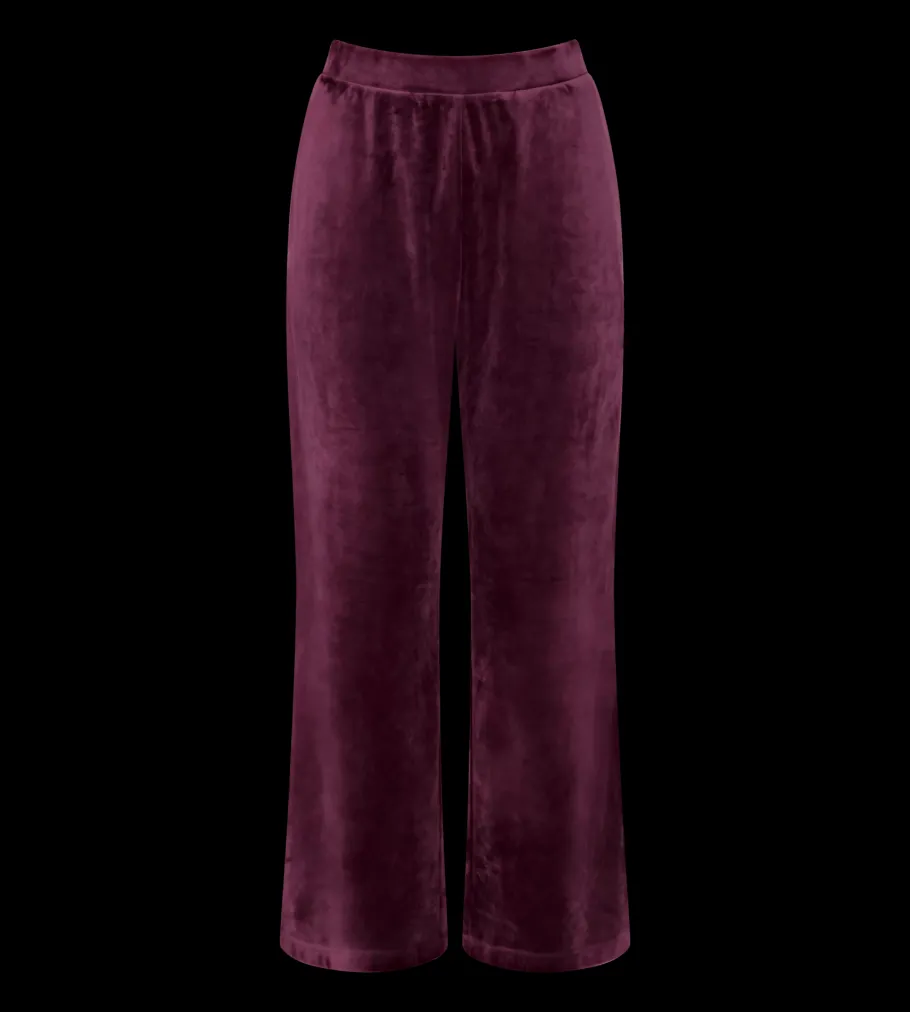 Trousers>Triumph SENSUAL VELOUR Burgundy