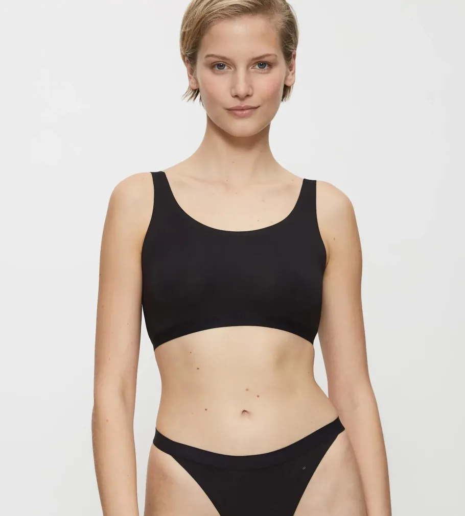 Non-wired Bras|Unpadded Bras>Triumph SMART NATURAL Black