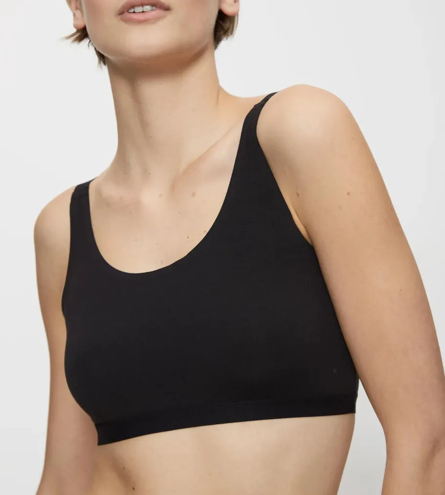 Non-wired Bras|Unpadded Bras>Triumph SMART NATURAL Black